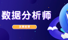 數(shù)據(jù)分析師有發(fā)展前景嗎？