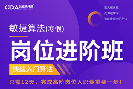數(shù)據(jù)算法（寒假）崗位進階班