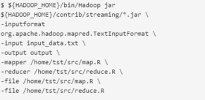 實(shí)現(xiàn)R與 Hadoop 聯(lián)合作業(yè)的三種方法