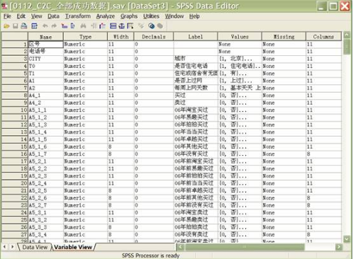 spss常用操作精華