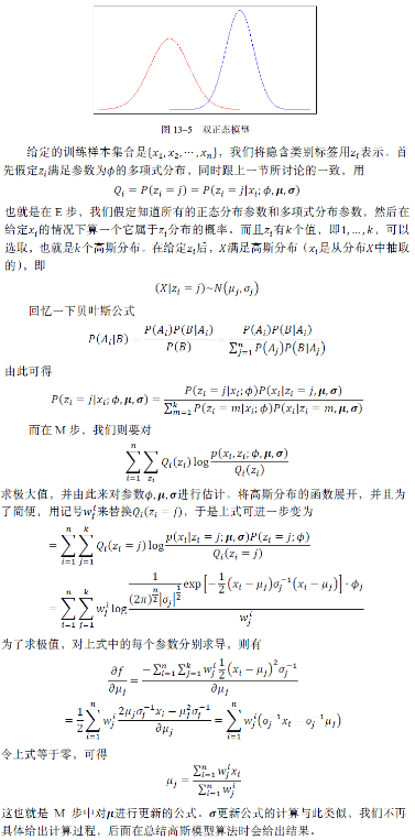 機器學習 中的EM算法詳解及R語言實例（2）