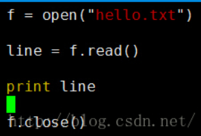  python 技巧— python 的讀文件