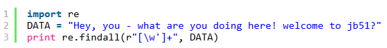  python 按照多個字符對字符串進行分割的方法
