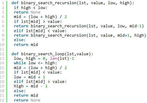 python 實(shí)現(xiàn)二分查找與bisect模塊詳解