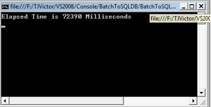  SQL  Server 批量插入數(shù)據(jù)的兩種方法