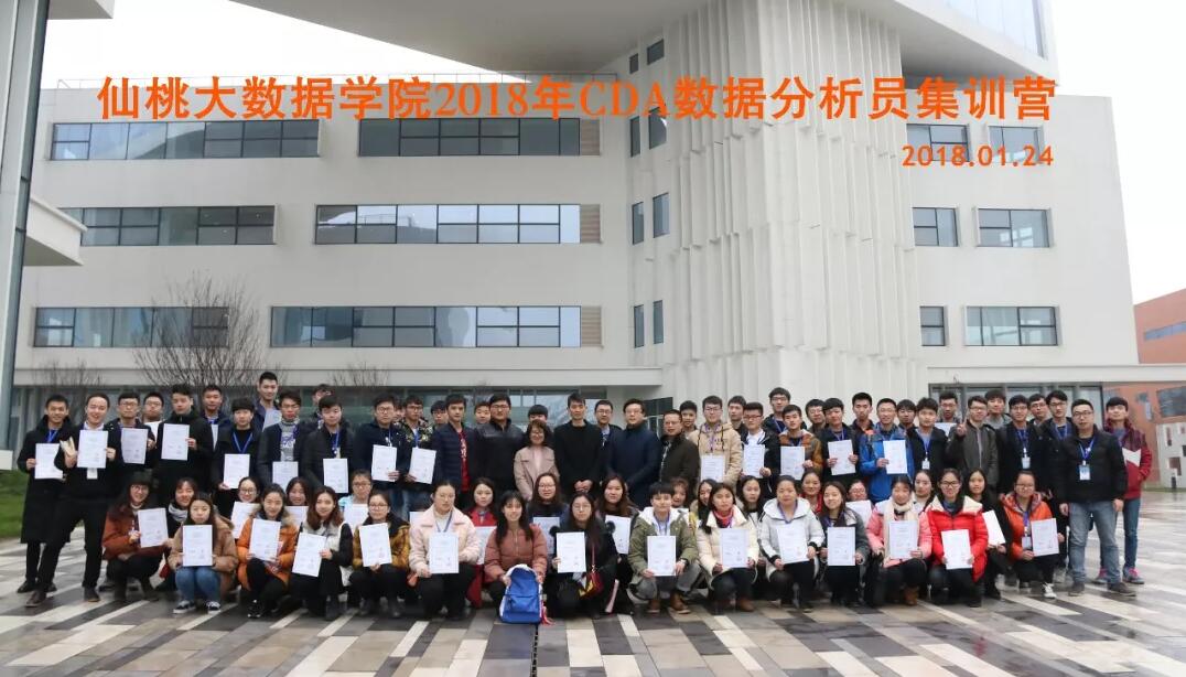 仙桃CDA數(shù)據(jù)分析員集訓(xùn)營(yíng)畢業(yè)啦！